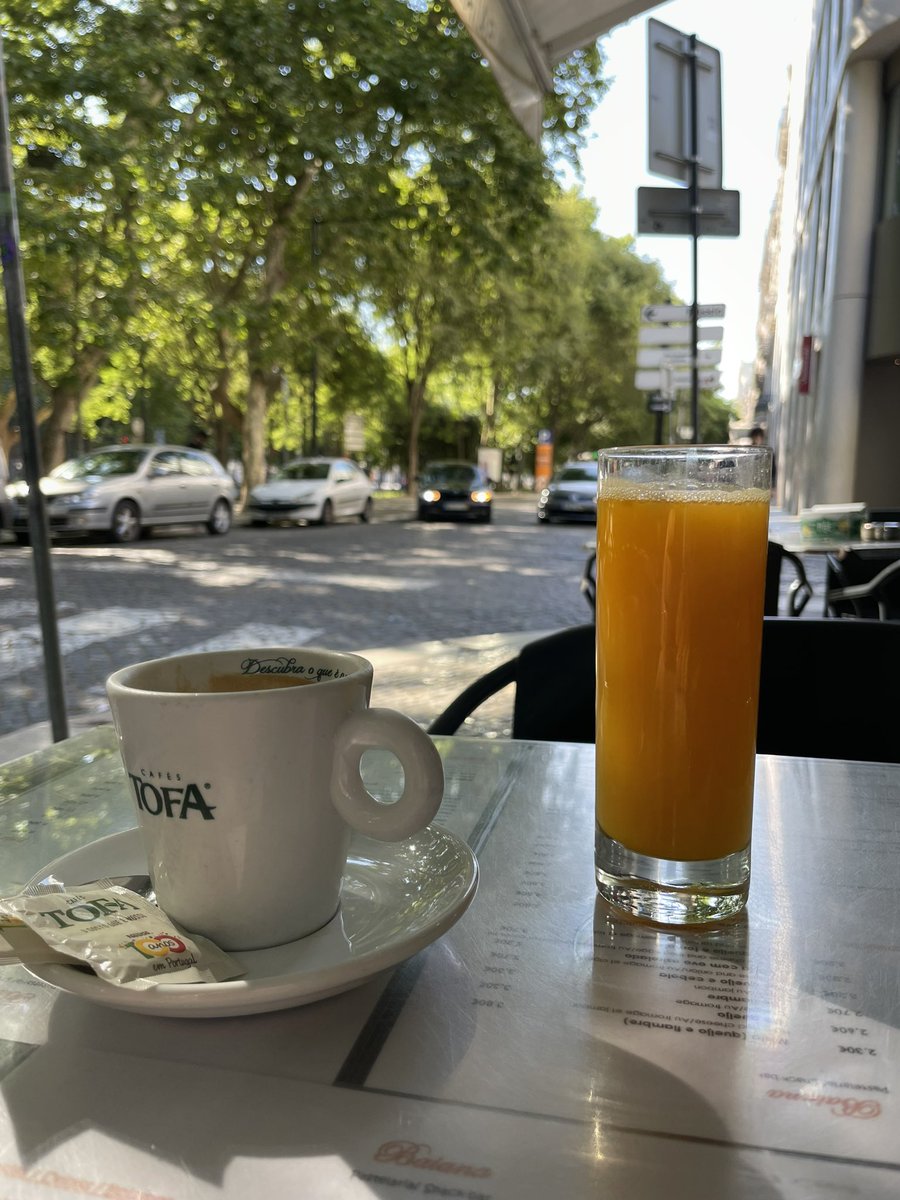 From Karlskrona to sunny Lisbon and breakfast on Avenida Liberdade before a busy day of Atlantic Strategy meetings