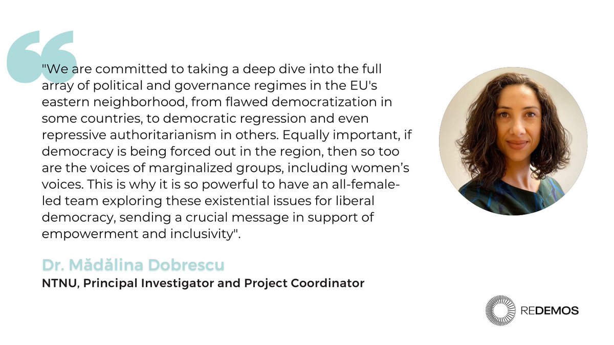 REDEMOS Horizon Europe Project tweet media