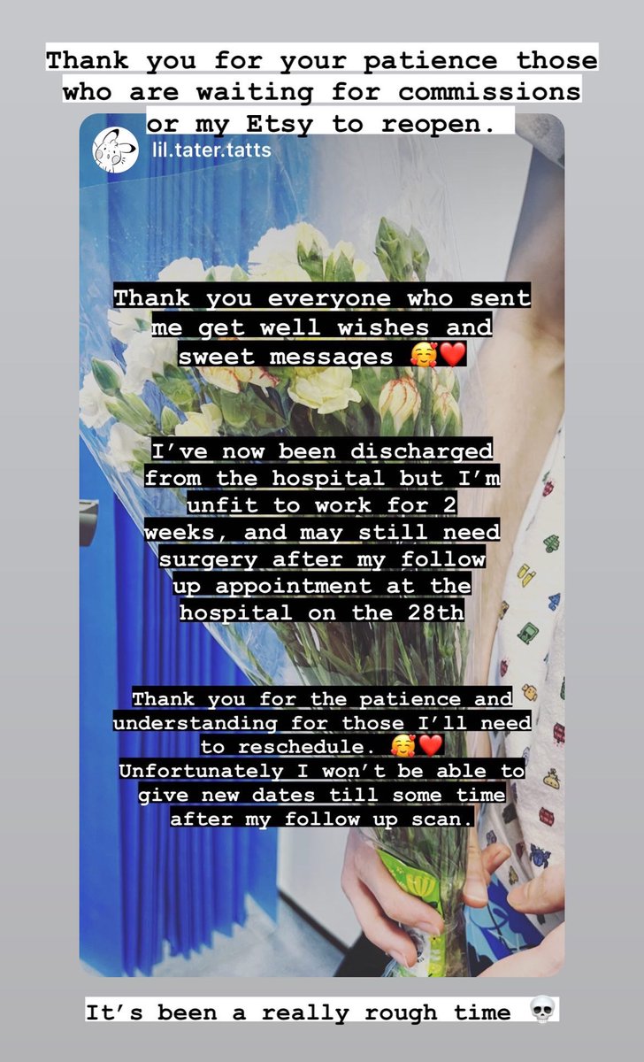 Lil health update ❤️‍🩹