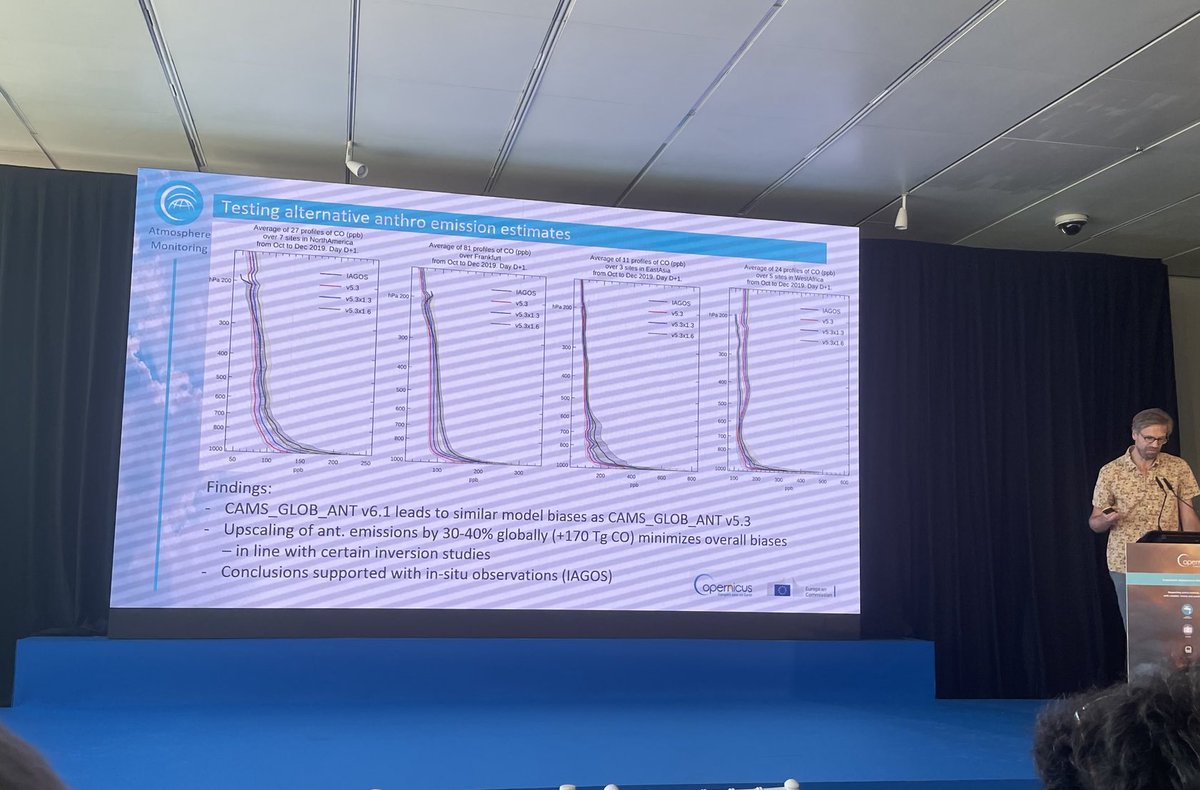 Thouret-Razzouk Valerie (@thouretv) on Twitter photo Very nice talk by Claire Granier (CNRS) and Vincent Huijnen (KNMI) on the mystery of missing CO emissions. The role of CO vertical profiles by <a href="/IAGOS_RI/">IAGOS_RI</a> is highlighted ! #CAMSGA23 <a href="/CNRS_Toulouse/">CNRS Occitanie Ouest</a> <a href="/Laero_omp/">Laboratoire d'Aérologie</a> <a href="/ObsMip/">Observatoire MP</a> @AerisData Very nice talk by Claire Granier (CNRS) and Vincent Huijnen (KNMI) on the mystery of missing CO emissions. The role of CO vertical profiles by <a href="/IAGOS_RI/">IAGOS_RI</a> is highlighted ! #CAMSGA23 <a href="/CNRS_Toulouse/">CNRS Occitanie Ouest</a> <a href="/Laero_omp/">Laboratoire d'Aérologie</a> <a href="/ObsMip/">Observatoire MP</a> @AerisData 