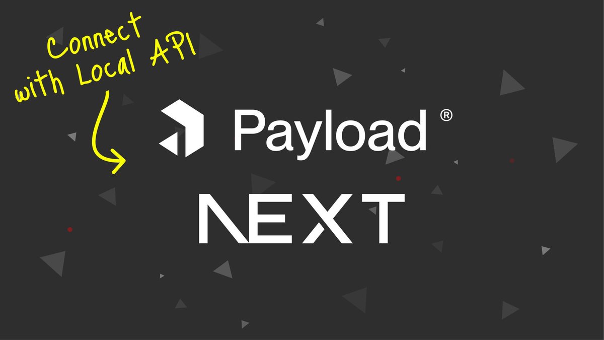 In this video I'm going to show you how to setup #Nextjs and #PayloadCMS to run on the same server, kind of like a monolith app, and then how to use #LocalAPI to get and filter the data.

#video #tutorial #free #javascript 

youtube.com/watch?v=Wf1L9Y…