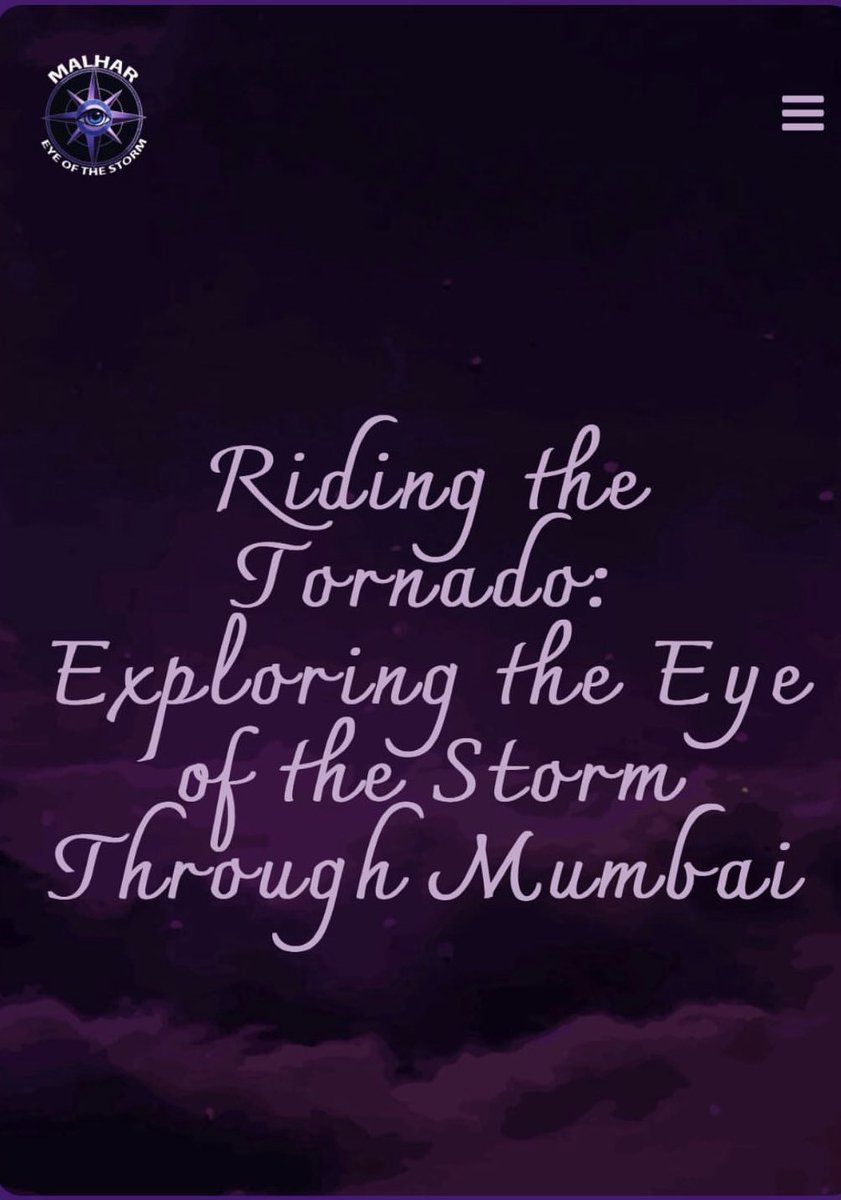 Mumbai, bustling city known as "City of Dreams," is no stranger to chaos. Its streets are teeming with people,legendary traffic. In this article, we peek into Mumbai’s journey, delving into the storm, to uncover the captivating charm.
#literaryarts #blog #malharmouthpiece