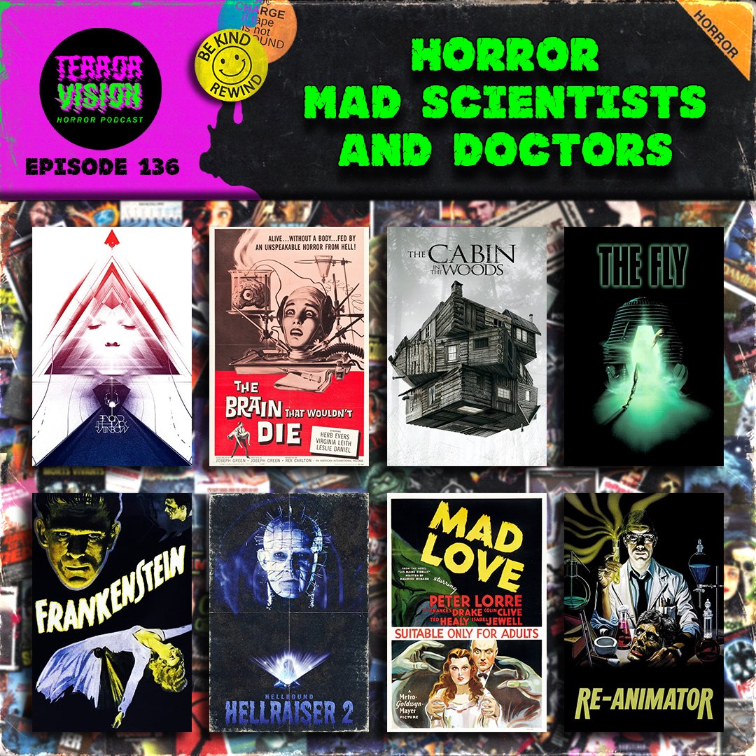 Have you had a chance to check out episode 136 of @terrorvisionpc?
Listen FREE on Spotify and Apple Podcasts.
#HorrorCommunity #HorrorMovies