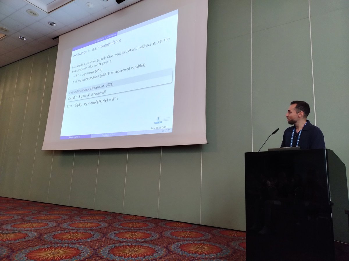 xaihealthcare's tweet photo. Paper Session1 starts.
Enrique Valero presents his research work ProbExplainer library
#XAIHealthcare2023 https://t.co/x5e0PxCqaA