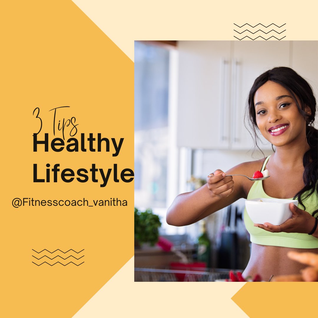 VSasum's tweet photo. 3 tips to healthy active lifestyle ✨️...
.
.
.
#onlinewellnesscoachvanitha 
#healthylifestyle 
#caloriesmanagement 
#food
#nutrition 
#lifestyle https://t.co/0XdkPvVYGM