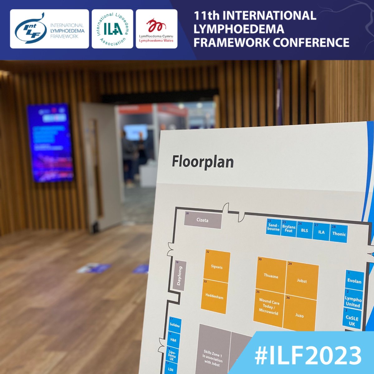 Some brilliant insights shared in the exhibition hall today! Join us for our last day of exhibition and find out what the future of lymphoedema care looks like #ILF2023