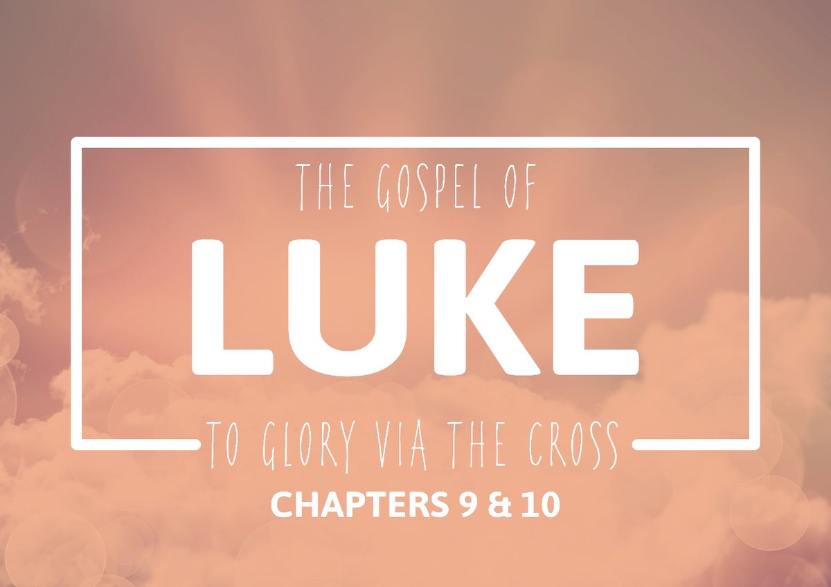 Join us on Sunday when we start our series on Luke at our new time of 10:30am.