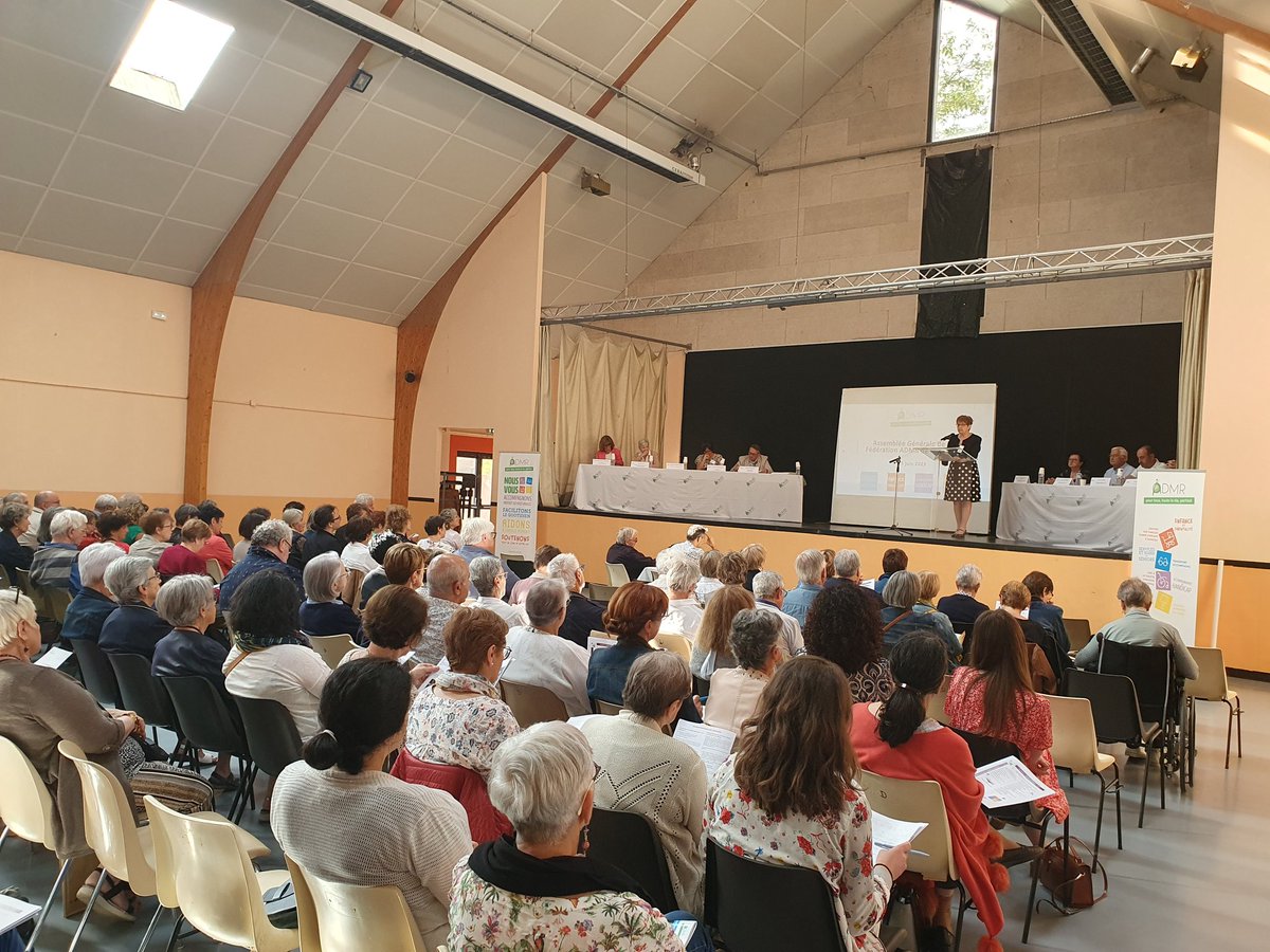 Assemblée Générale annuelle de la Facebook ADMR de l Aveyron #unadmr #admr