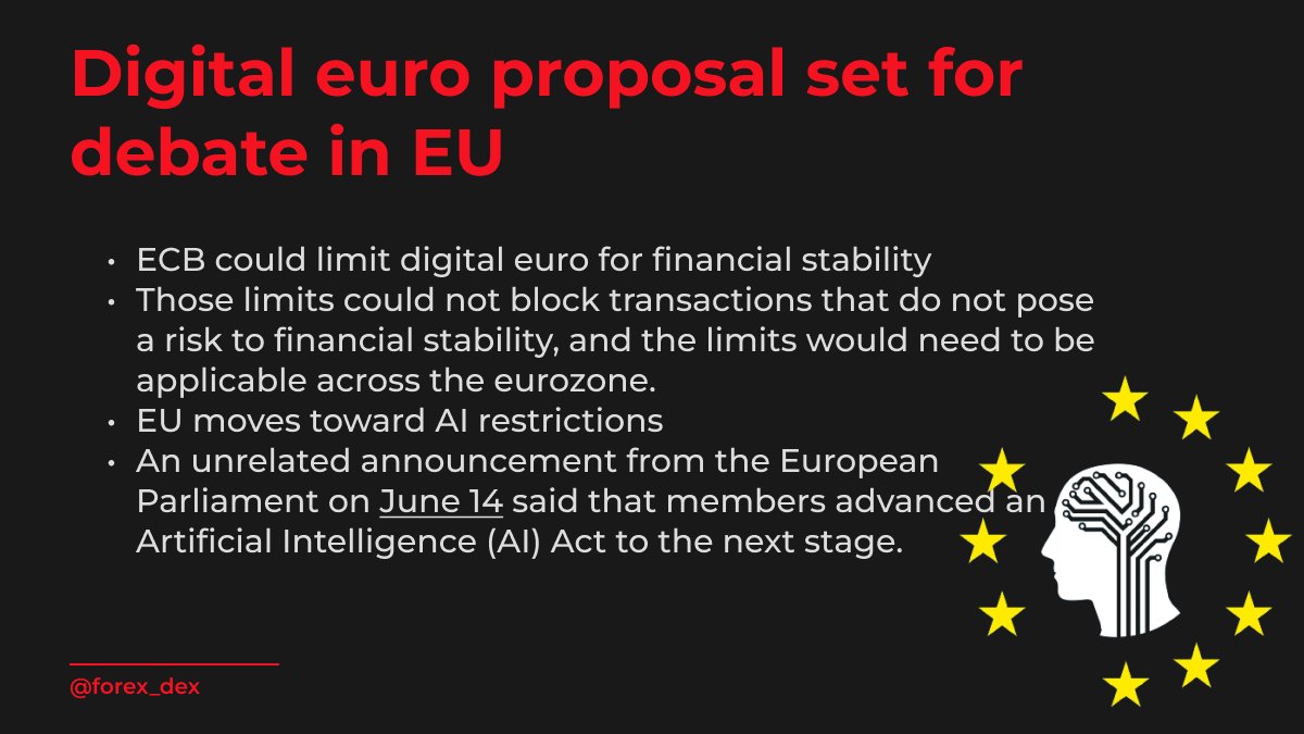 Digital Euro proposal set for debate in EU!

forexdex.me

#usdt #forexdex #forex #trading #yuan #usdc #tether #Bitcoin #forextrading #stablecoin #eurostable #dollar #CBDC #blockchain #EU #digitaleuro #centralbank