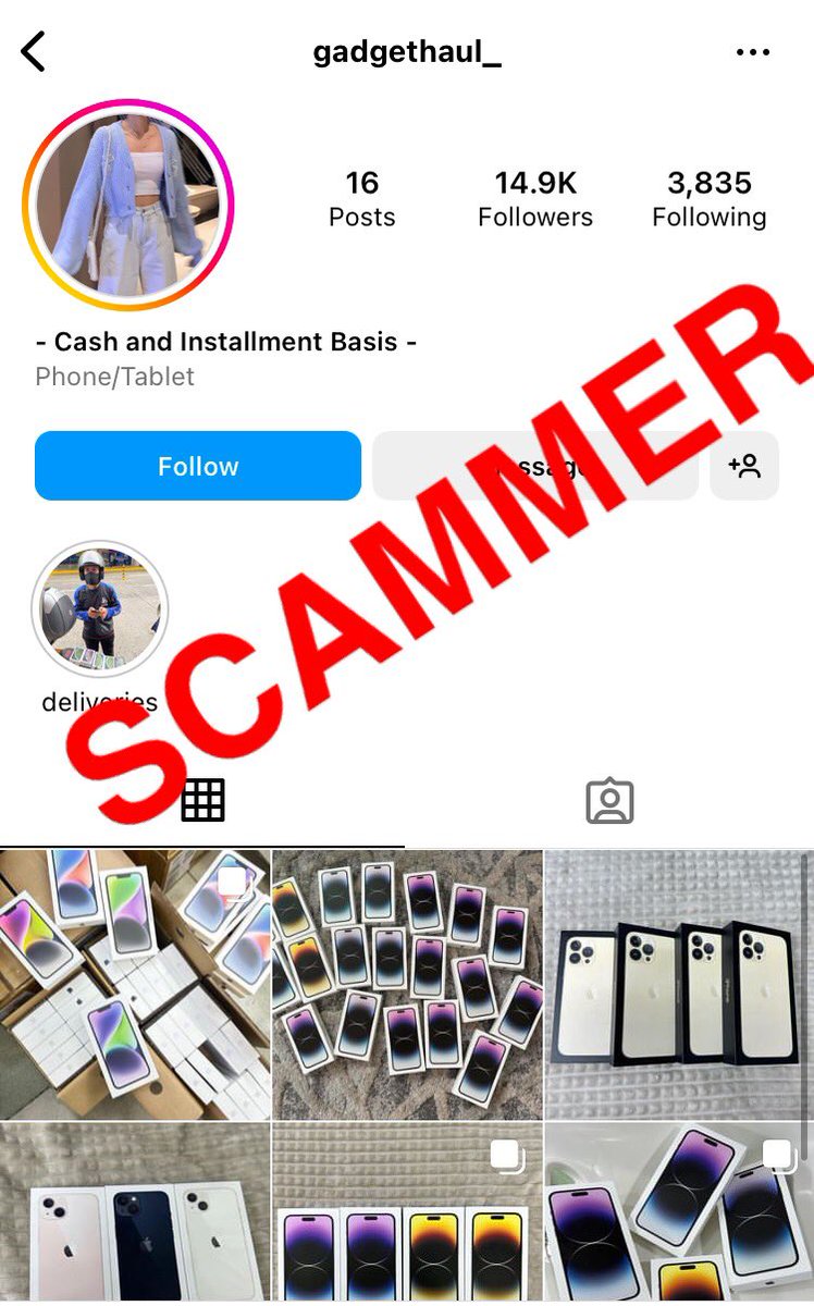 @HeavilyYours ALERT!! Scammer! Collects 6k money as downpayment and claims installment for an iphone then threatens u that they will post u as
bogus buyer if u dont pay right away. Once money is sent to this person he ignores u, the number is (0930) 345 4738 claims to be sarah omilig