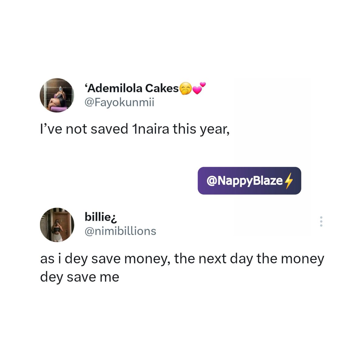 Nappyblaze's tweet photo. 10. This country no be for the weak 🥹 https://t.co/OagMDz2srE