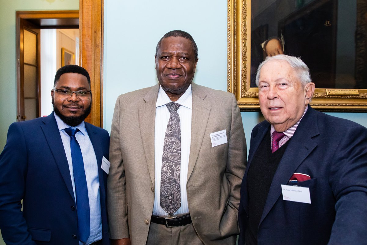 Throwback[15-05-2023]. What an honour it was to have His Excellency JN Mamabolo, High Commissioner to <a href="/SAHC_UK/">South African High Commission UK</a> &amp; Dr Yusuf Hamied join us at my Prize Lecture. Great to have leaders who are passionate about ending #TB <a href="/SUhealthsci/">SU, Faculty of Medicine and Health Sciences</a> <a href="/SuMBHG/">Division of Molecular Biology and Human Genetics</a> @CiplaRSA <a href="/Cipla_Global/">Cipla</a> <a href="/royalsociety/">The Royal Society</a>