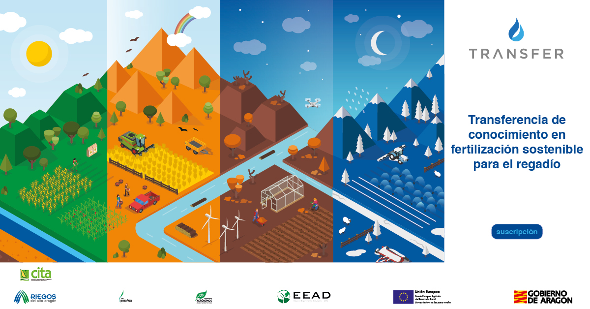 🌱💧 La lucha contra la contaminación difusa constituye uno de los temas importantes de la planificación #hidrológica. 

En #TRANSFER_Aragón encontrarás conocimiento continuo para el sector del #regadío: asesoramiento, prácticas recomendadas, herramientas de gestión y mucho más!