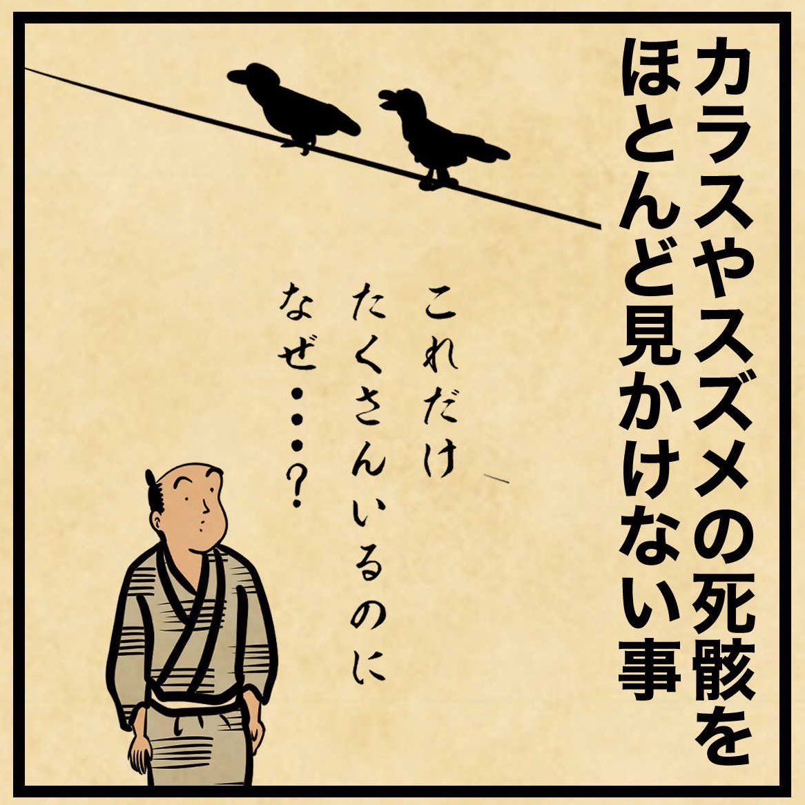 外を歩いていて感じる疑問でござる