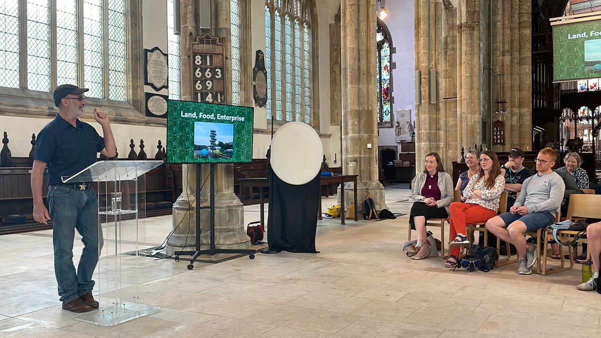 Great to be @HullMinster for a day on ‘Land, Food and Enterprise’, which @HeartEdge_ has supported for the past few years. Excited to hear reflections on the journey so far and the next steps.