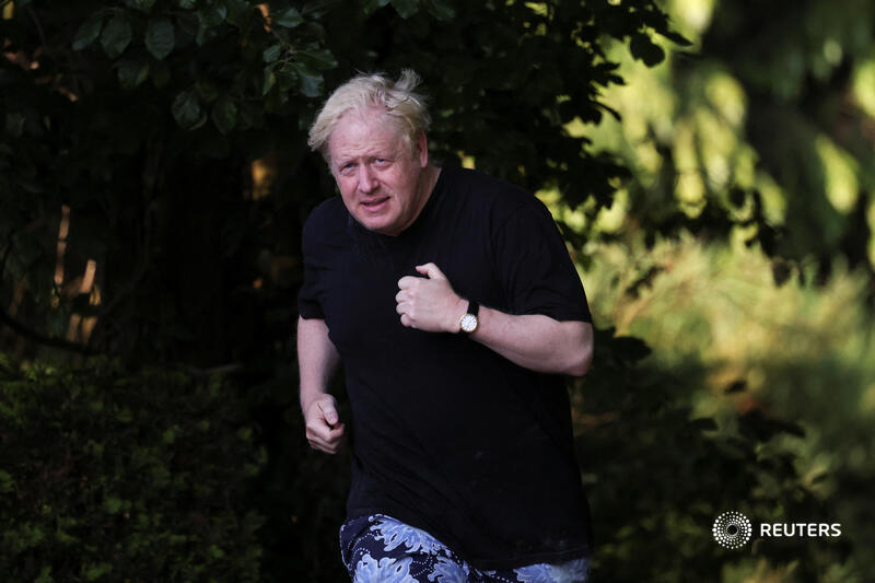 Reuters's tweet image. Britain's Boris Johnson should be excluded from parliament for willfully misleading lawmakers over rule-breaking COVID lockdown parties at his office, a committee said in a damning report the former leader described as ‘rubbish’ reut.rs/3qEOS1r