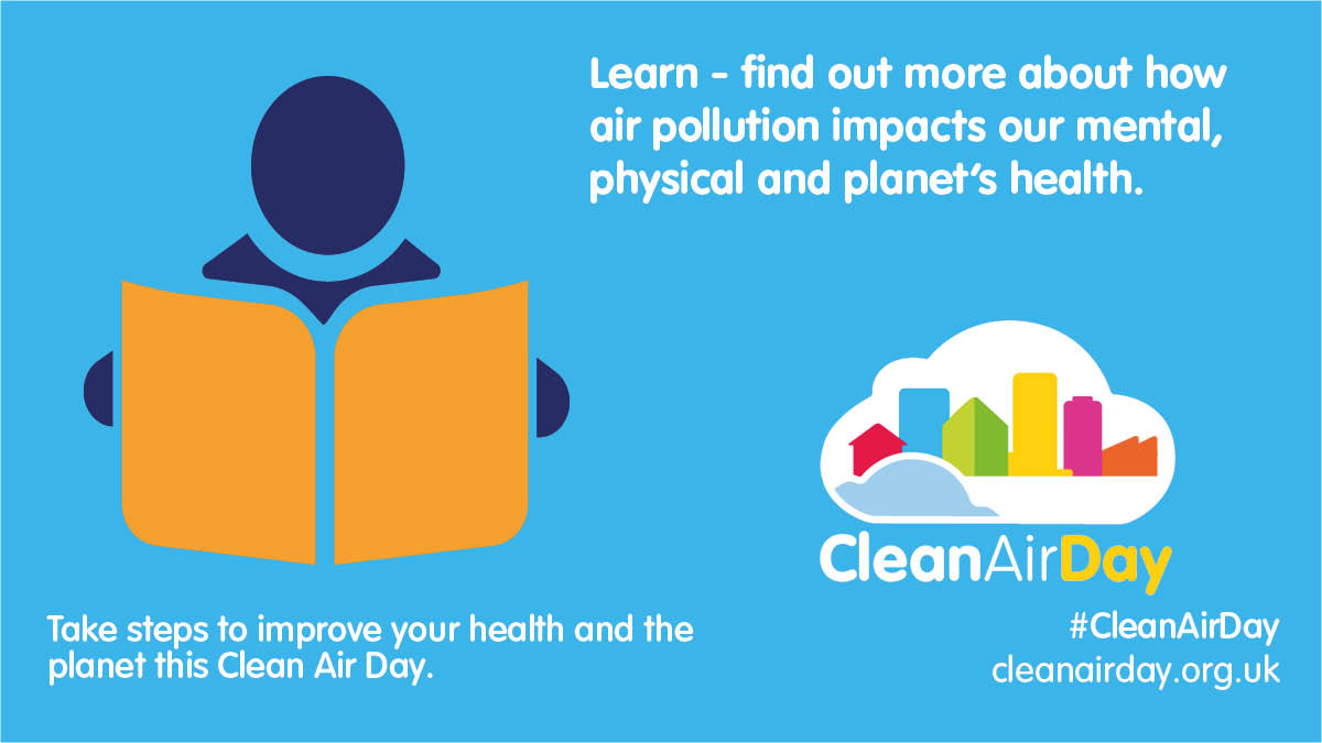 Today is #CleanAirDay!

Cleaning up our air not only benefits our physical health and the environment, but can also protect our mental and brain health. 

You can read about Spelthorne's work towards a Net Zero here: orlo.uk/2ZE2R

#CleanerGreenerSpelthorne