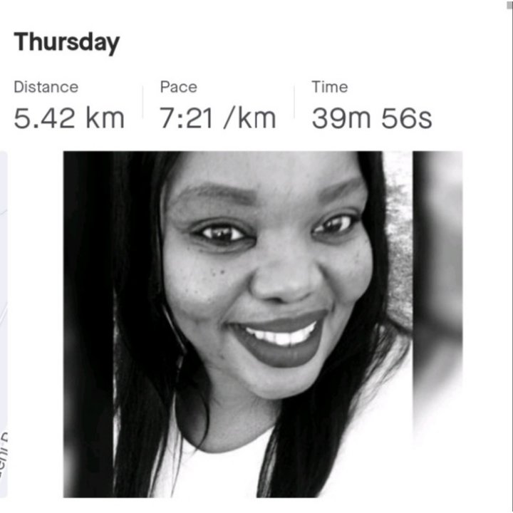 Halfway mark and we are still standing 🙏lets do day 15🖤😊 #LulubelChallenge #WinterChallenge #LulubelFitness #Ipaintedmyrun #TrapnLos #RunningwithTumiSole