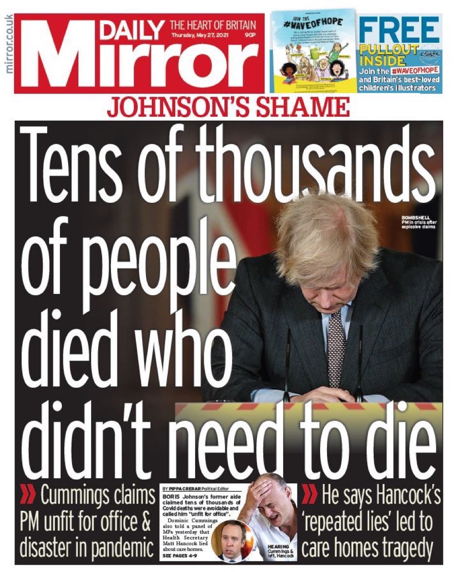 riotgrandma72's tweet photo. So #BorisJohnson ‘s ‘friends’ are portraying him as a martyr?

A few reminders of why he so isn’t.

#standardscommittee #covidinquiry https://t.co/mZSxigl8Kb