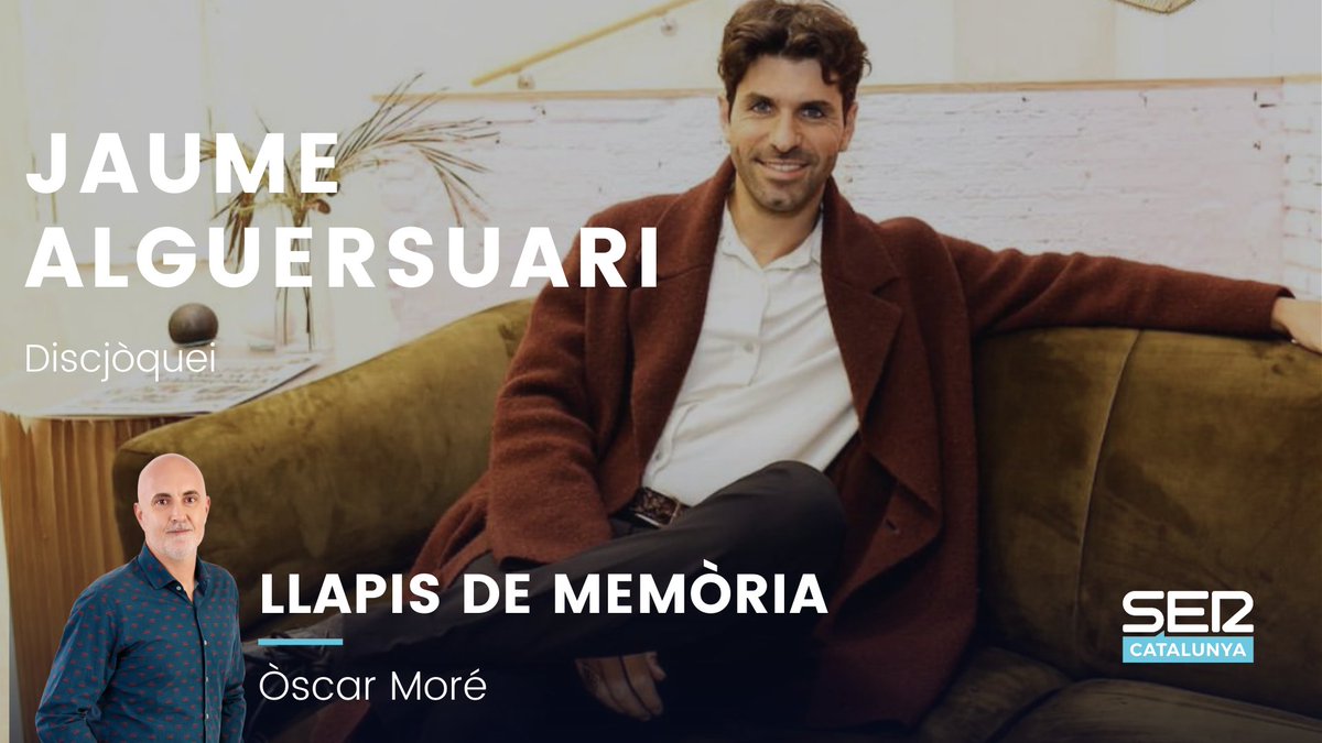 🔵AVUI | A partir de les 15h connectem el
<a href="/LlapisMemoria/">Llapis de Memòria</a> d'<a href="/SquireMusic/">Jaime Alguersuari</a>! 

Segueix l'entrevista: cadenaser.com/sercat/llapis