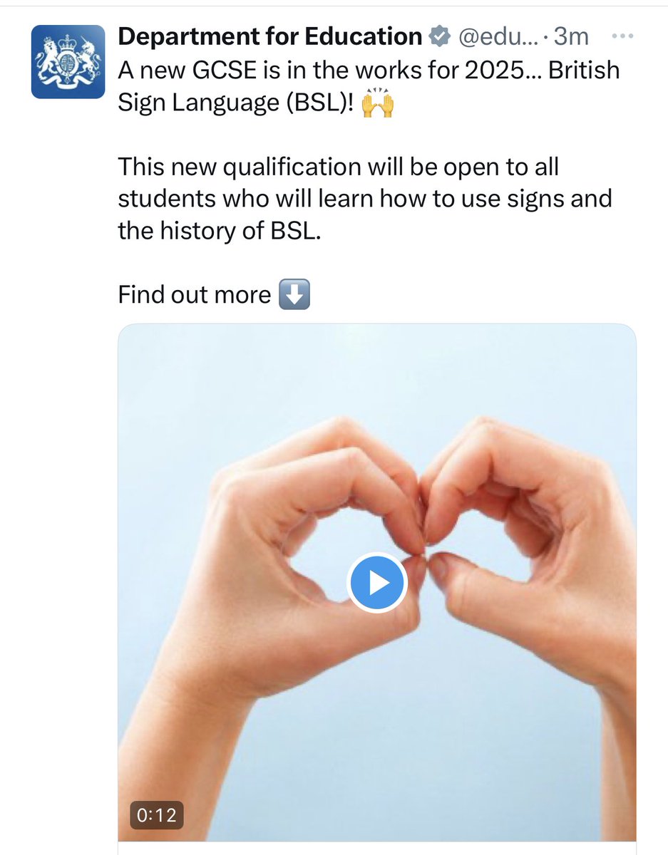 A bad day to bury good news. #BSL