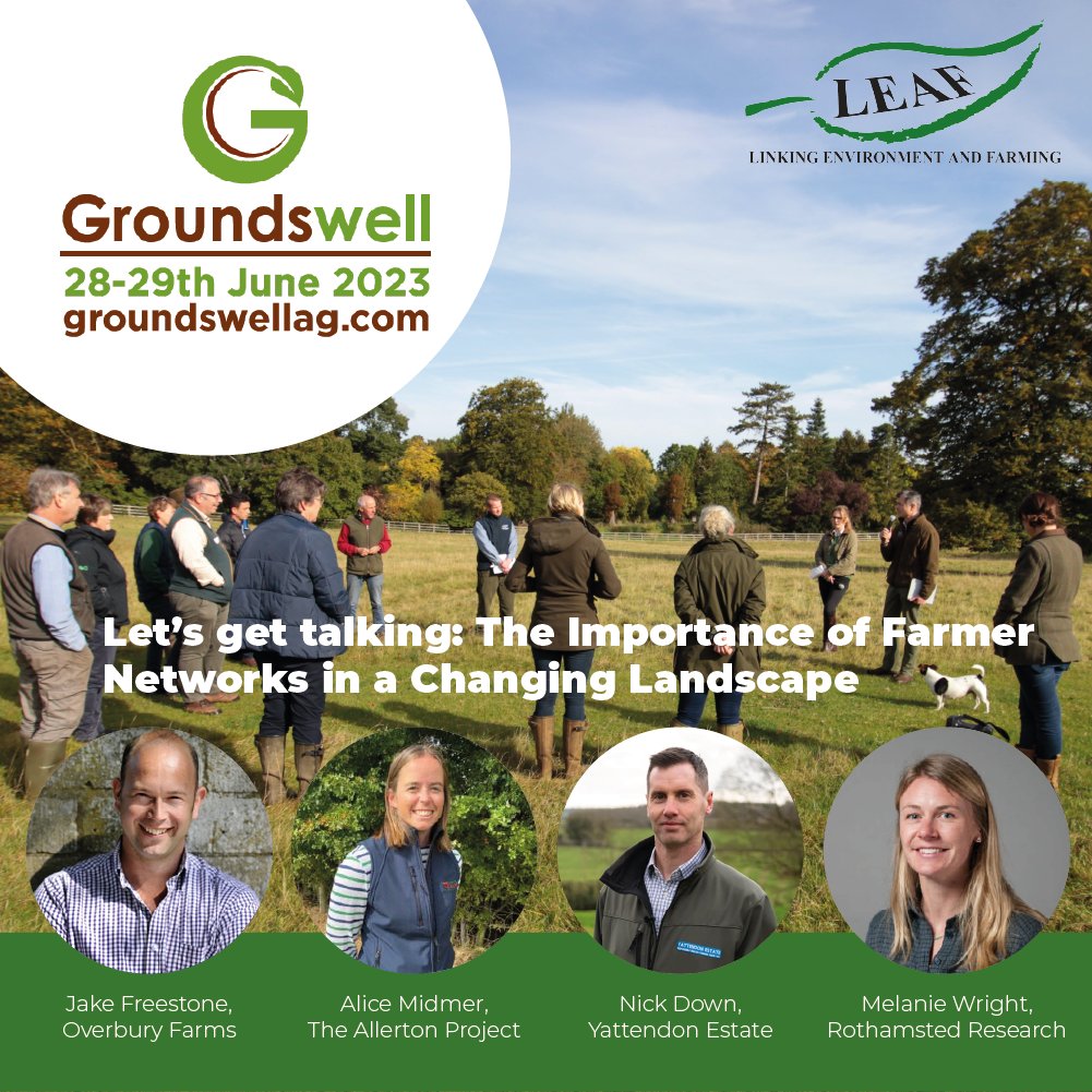 Let's get talking!

Join our amazing panel at Speaker's Corner <a href="/Groundswellaguk/">Groundswell</a> as we open the discussion to how farmer led, peer-to-peer networks are essential in times of unprecedented change and turbulence in British agriculture. 

28th June, 12:00 PM - 1:00 PM 😎