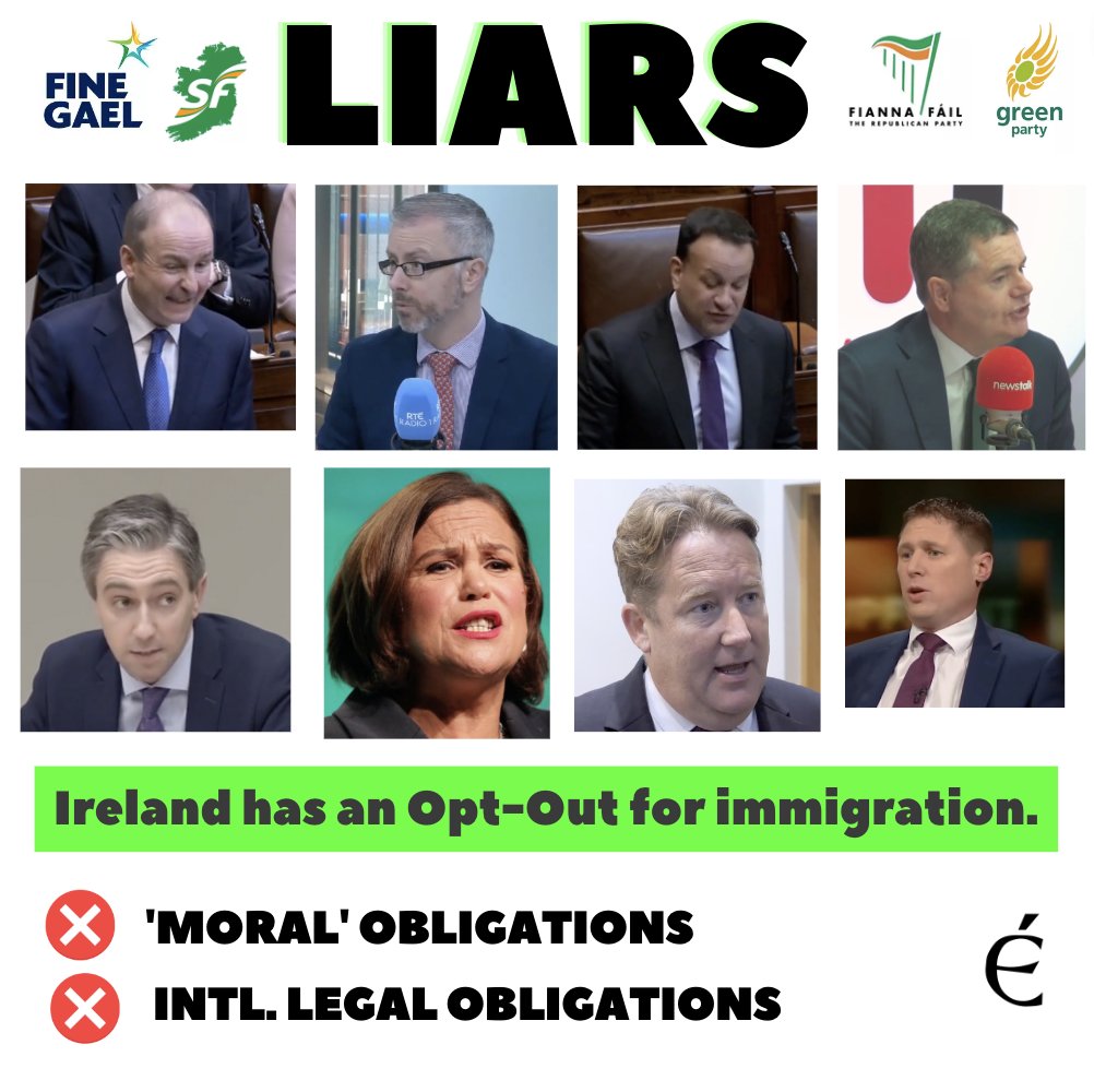 Liars.  

#irelandoptout 

#irelandisfull