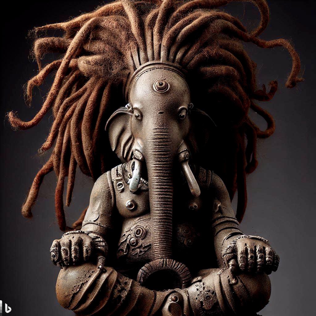 369daedalus's tweet photo. Biomechanics: Ganesha x7
#AI #AIart #AIArtwork #dalle2 #bingimagecreator #aiartcommunity #Giger #biomechanic #robot https://t.co/vXeM2Z5G4Z