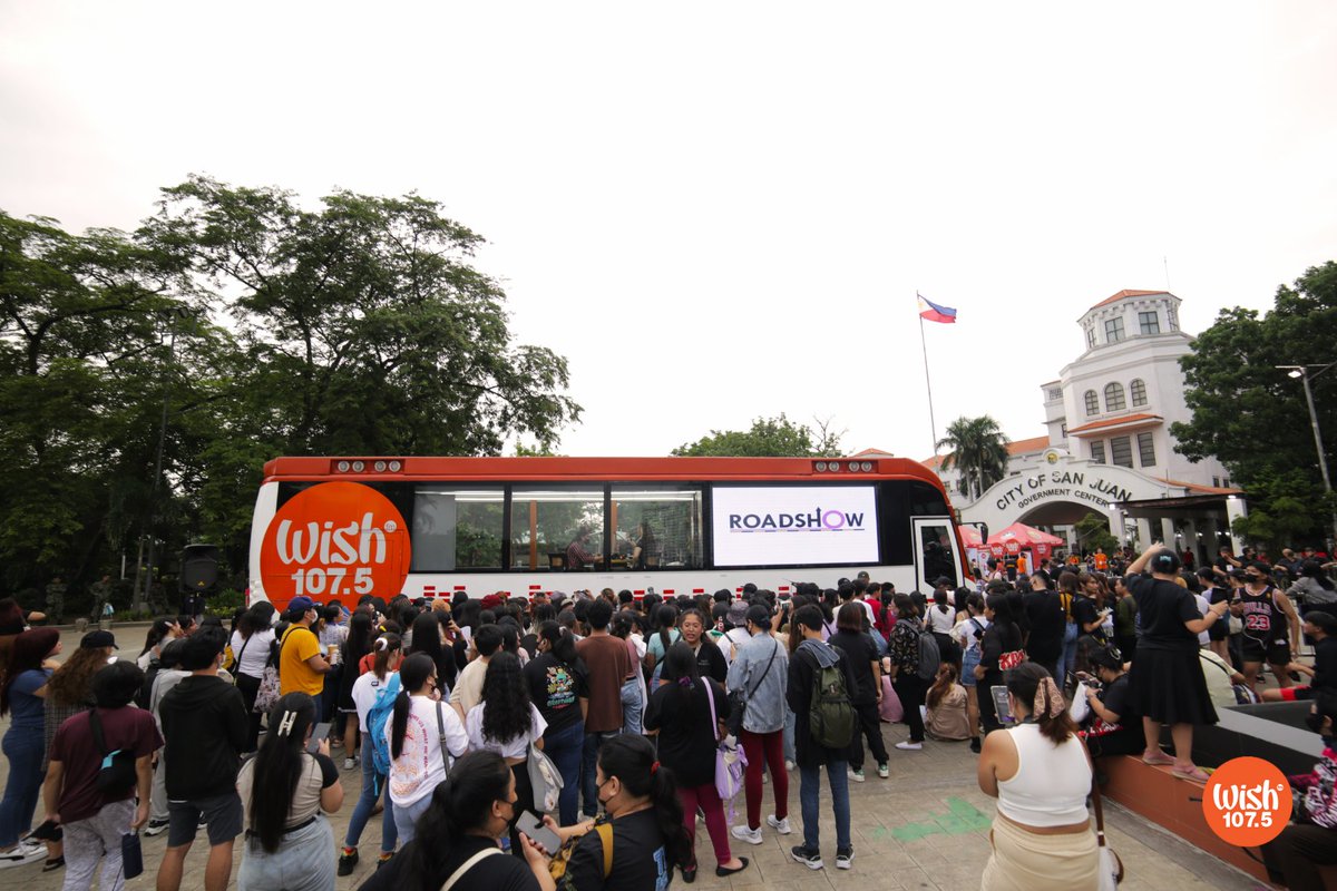 LOOK: We're here at the Pinaglabanan Shrine in San Juan City for today's Roadshow!