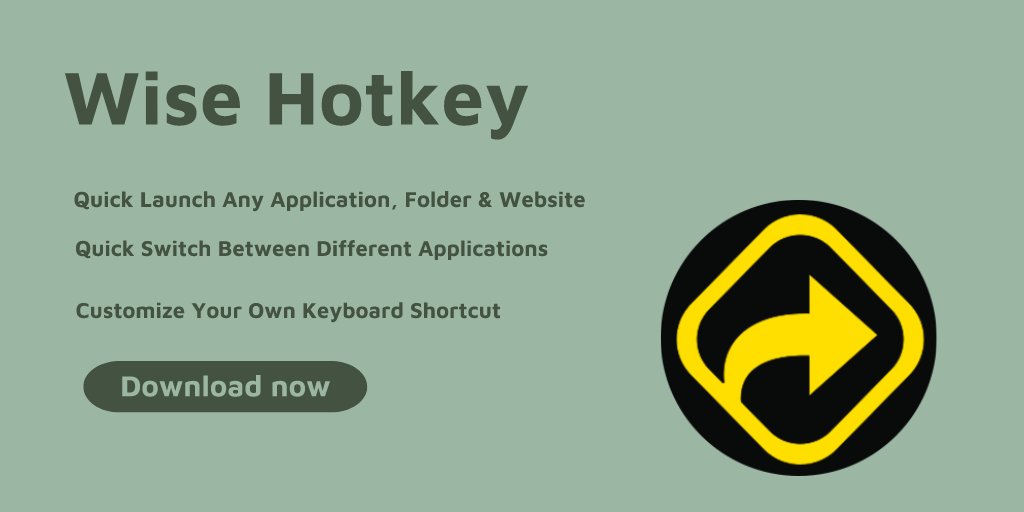 WiseCleaner's tweet image. Wise Hotkey is a professional tool to quickly start and switch any application, folder, or website by using keyboard shortcuts.

Download Link: wisecleaner.com/wise-hotkey.ht…

#professionaltool #keyboards #keys #switch #software #computers  #Windows