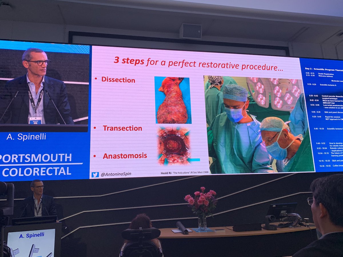 NuhaZsurgeon's tweet photo. The highly-skilled surgeon behind the tool - whether wielding a laparoscope or a robot - the key is accuracy and understanding of anatomical planes and steps of the procedure - TTSS presented by the amazing @AntoninoSpin @HumanitasCRS @PColorectal superb 👌🏽🤩 https://t.co/usy9mWrqrE