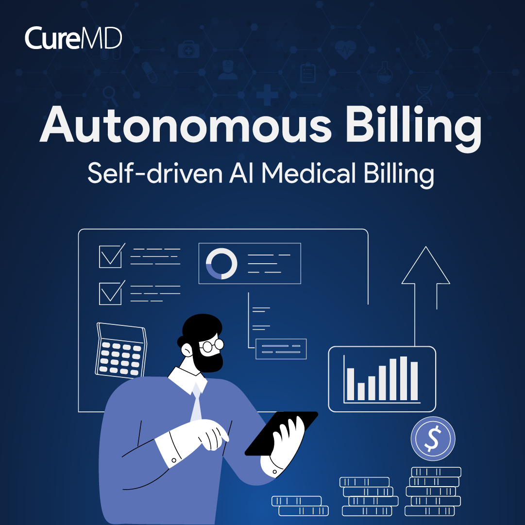 CureMD's tweet photo. Revolutionize your practice with CureMD Al Billing!
Seamlessly integrate your cloud EHR to streamline your billing process effortlessly. 

Say goodbye to high costs and hello to efficiency!

Learn more: https://t.co/8bSUvY208W

#CureMD #MedicalBillingRevolution #CollectionBoost https://t.co/lIdJOxnPPB