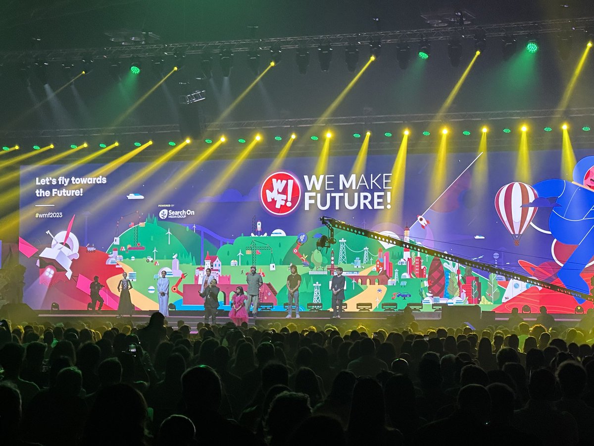 #wmf2023 #wemakefuture Si parte 🙂