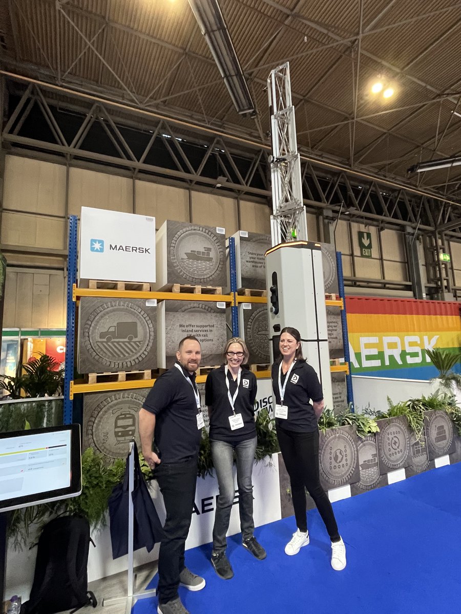 dexoryHQ's tweet image. Final day for Dexory at Multimodal today! We are so pleased with how well our new solution, DexoryView, has been received. Find us on stand 7022, at the entrance of the show and 2040 on Maersk’s stand. The robot’s tower is extended, so you can’t miss us.

#Multimodal2023