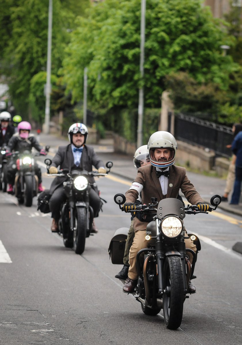Over to #DGR Edinburgh now, and some brilliant photos of the ride out through the city!

Keep sending us your photos from DGR!

📸 @edintriumph 

#GentlemansRide #DGR2023 #ForTheRide #OfficialTriumph #TriumphMotorcycles