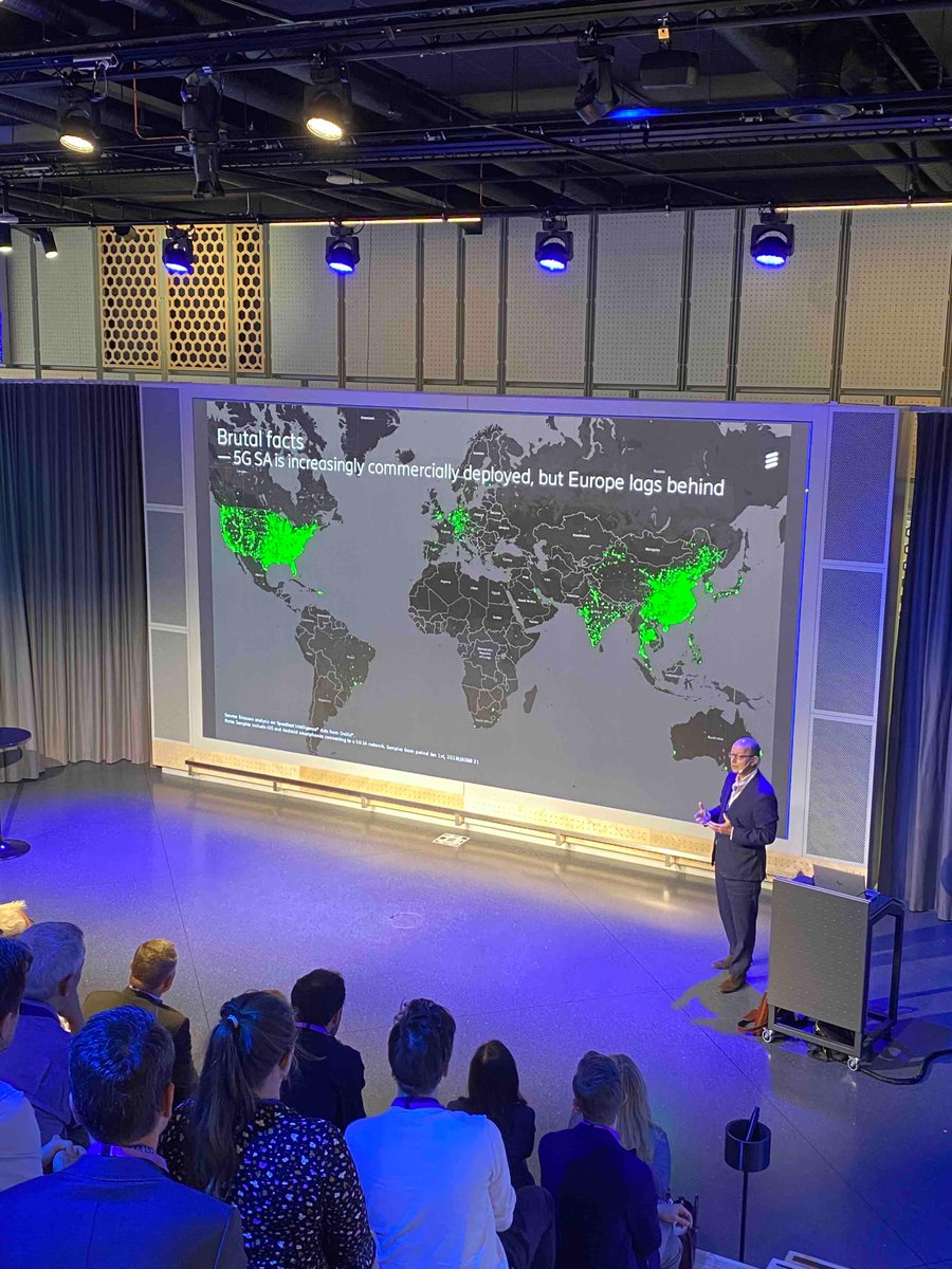 Today we have the pleasure of welcoming the  EU27 telecom attachés to our <a href="/EricssonStudio/">Ericsson Imagine Studio</a> discussing #5G, trustworthy #AI in telco networks and other hot #digital topics @sweden2023eu