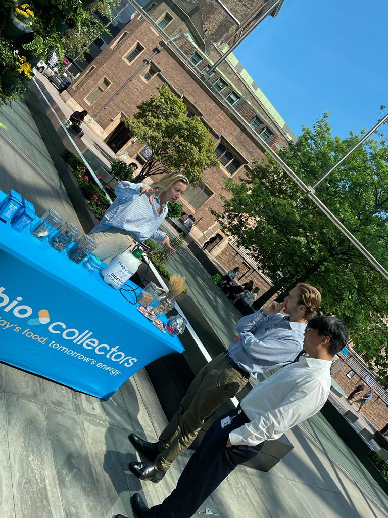 We were at Tower Place in the glorious sunshine yesterday with Bywaters to talk about all the amazing things we convert your food waste into! From biogas &amp; electricity to fertiliser, food waste helps sustainably power thousands of homes every year. #themoreyouknow #sustainability