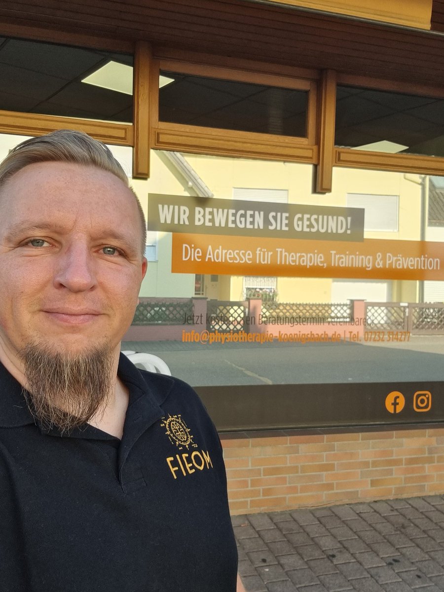 FIEOMde's tweet photo. Ein weiteres mal zur Inhouseschulung bei Physiotherapie und Training Müller. Diesmal zum Thema KGGerät.

Habt auch ihr Interesse an einem coolen Fachevent für eurer Praxisteam? Dann einfach unter https://t.co/TJg1hP6OxD ein unverbindliches, persönliches Angebot erhalten https://t.co/Nw5jCsV020