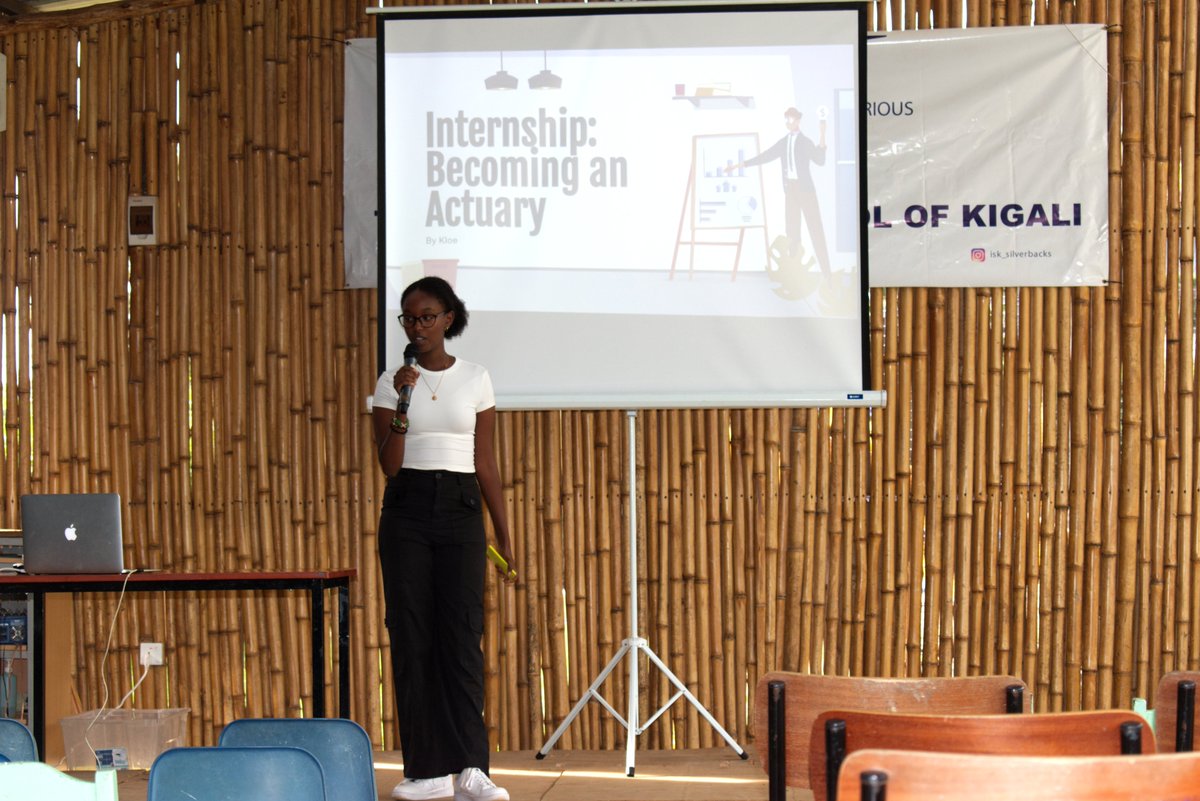ISK_Kigali's tweet photo. Kloe has completed her internship at ISK. She read, researched &amp; interviewed actuaries as a part of her learning. Way to go, Kloe!

#ISK2023 #Becompassionate #Staycurious #Kigali #Rwanda https://t.co/AzDMm0hUxU