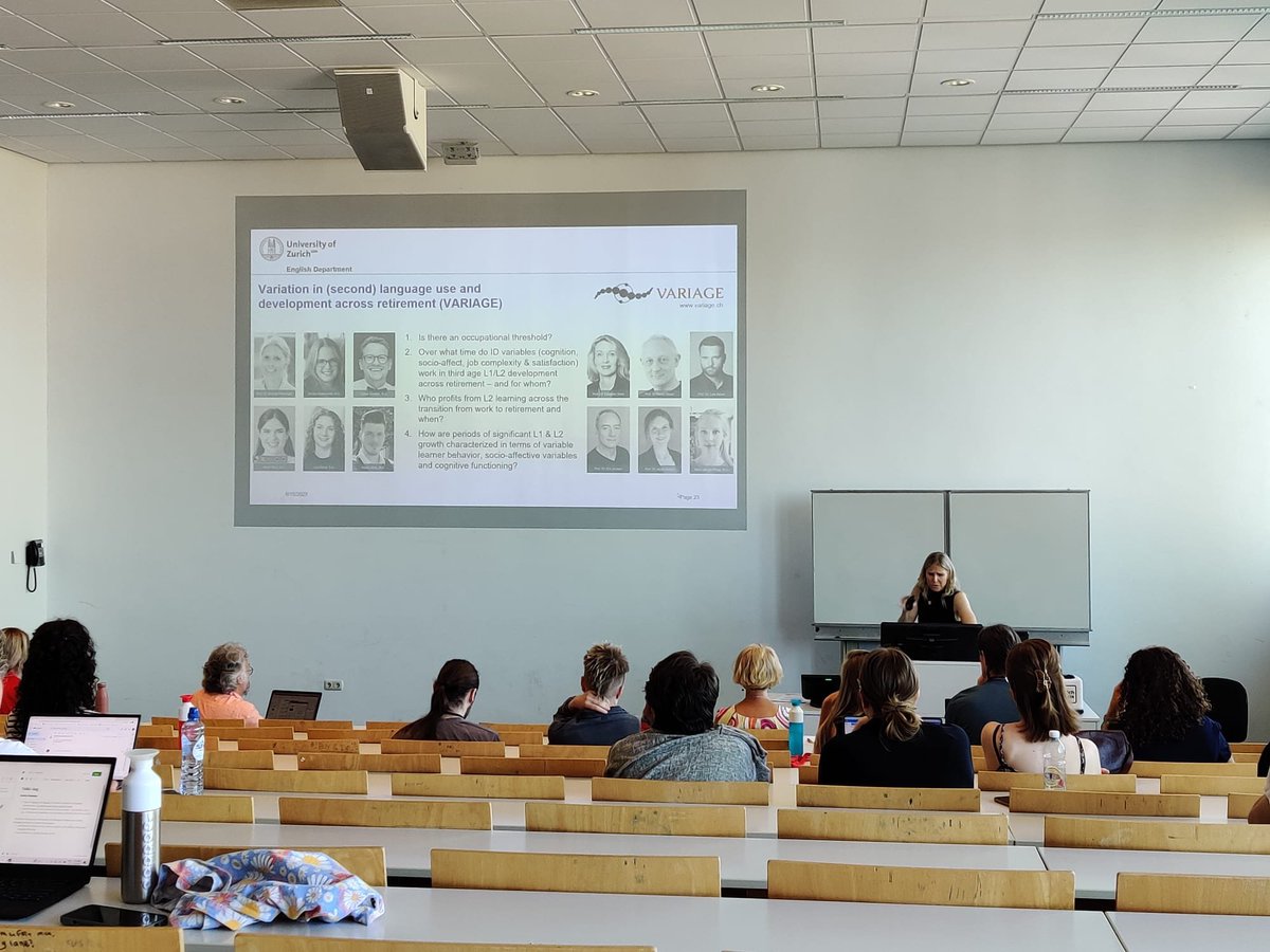 Today prof. dr. Simone Pfenninger —frequent collaborator and friend of the Bilingualism and Aging Lab— gave a keynote at the 43rd edition of <a href="/tabudag/">TABU Dag</a>. Very happy to have you in Groningen, Simone! <a href="/bobolatruite/">Simone Pfenninger</a>