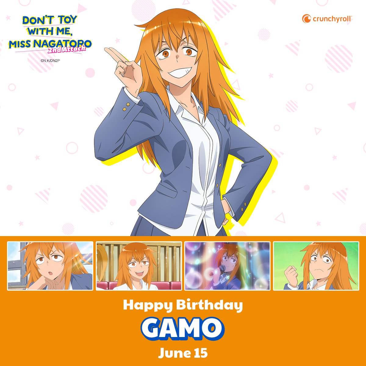 Happy birthday, Gamo! 🎉