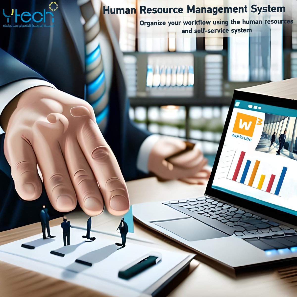 Ytech7's tweet image. لماذا يعد نظام وركيوب workcube للموارد البشرية خيارك الأفضل؟
من خلال نظام وركيوب workcube، بواجهاته السهلة والمرنة قم بتنظيم عملك لإدارة مواردك البشرية
#Ytech
#workcube
#HR
#ERP
#HRMS
#HumanResources
#Digital_transformation
#واي_تيك