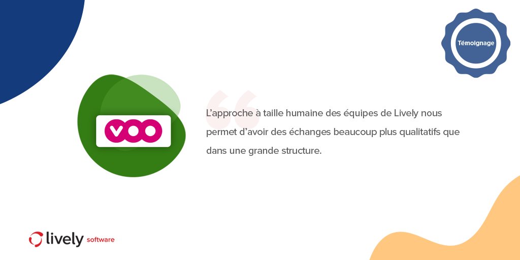lively_software's tweet image. Notre client @VOOetvous  partage son expérience avec Lively, et nous en sommes ravis.

“Ce qui a pesé dans la balance ? La flexibilité de l’outil et de l’équipe”

Vous aussi, rejoignez les entreprises qui utilisent Lively 👉lively-software.com/temoignages-cl…

#intranet #cominterne #voo
