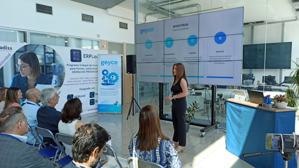 ➡️Turno de Sonia Egea, Directora Comercial de <a href="/GEYCEAGP/">GEYCE Software</a> 
#partner #compañeros