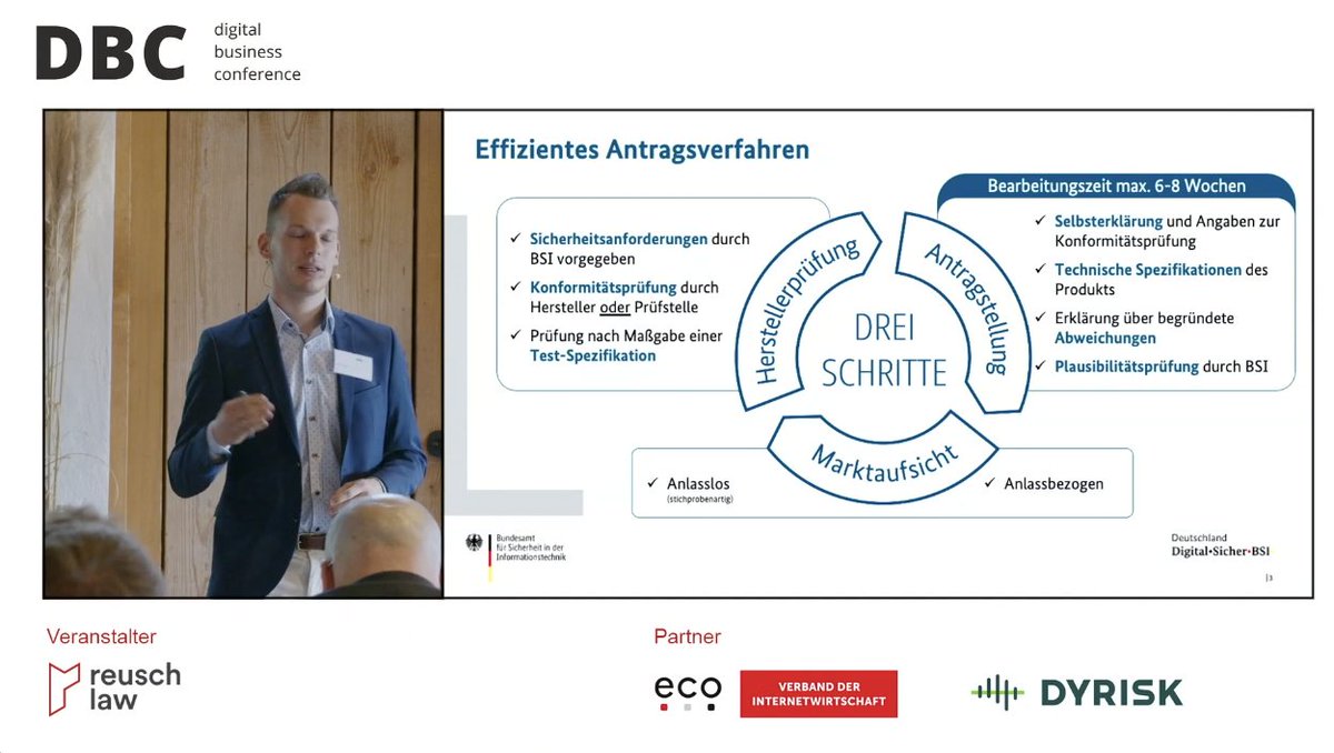 #DBC23 Paul Trinks @BSI_Bund #ITSicherheit|skennzeichen