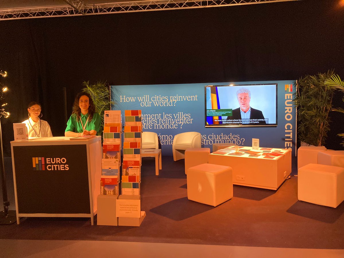 👏@food_trails is at the @BUS_2023 ! 
Come and visit our #stand to learn more about how the 1⃣1⃣ partner cities act to transform food systems for urban #regeneration and future-proof cities. 

#EUFoodCities #BUS2023