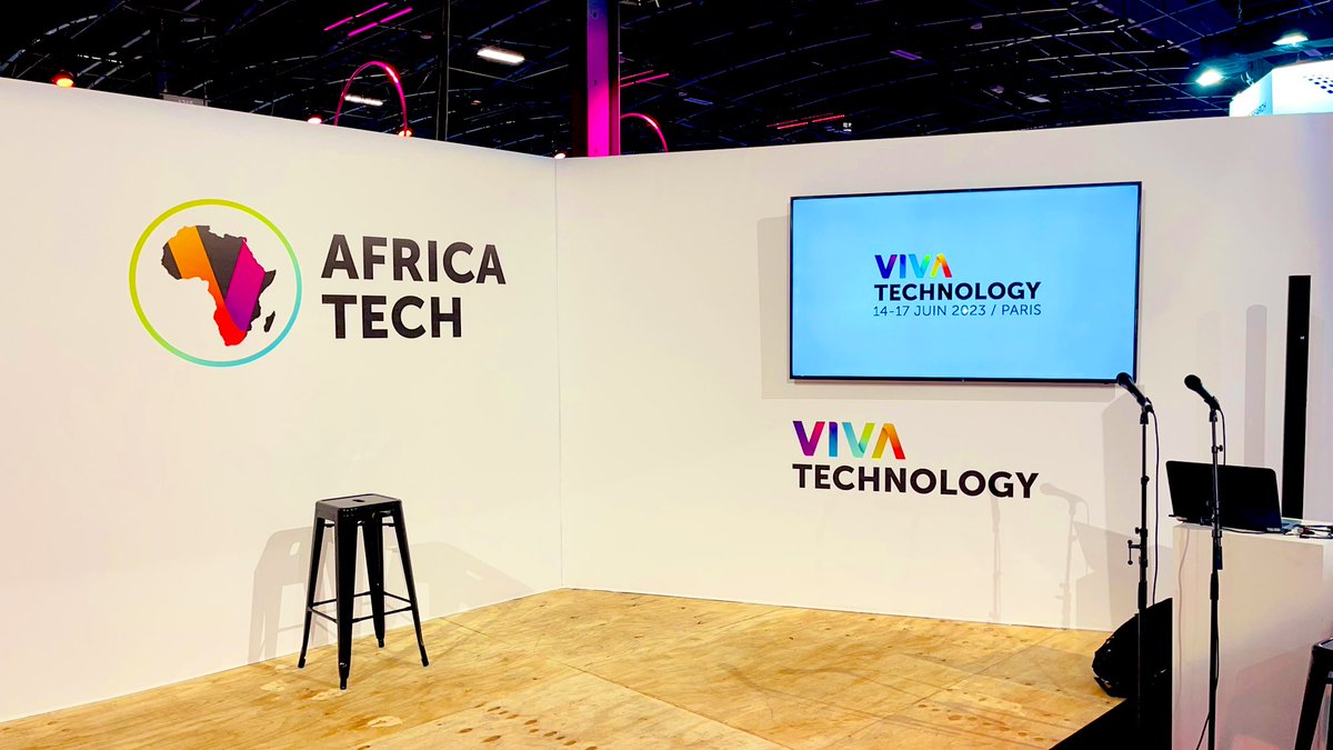#Vivatech #VivaTech2023 Day 2, Today I decided to take part in a stand dedicated to tech startups in Africa #AfricaTech. I was able to listen and ask questions to different people from elsewhere who came to present their projects. The only person missing here is @africatechie 🥹