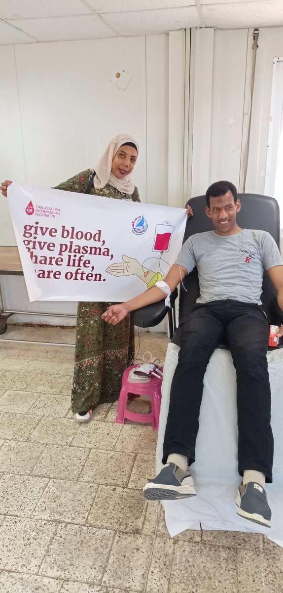 thalassaemiaTIF's tweet photo. Check out these lovely photos we just received by the TPFF Foundation in Alexandria, #Egypt, where yesterday, in occasion of #WBDD2023, a successful blood drive for patients with #thalassaemia was hosted! 👏👏

#GiveBlood #GivePlasma #ShareLife #ShareOften #BloodDonation https://t.co/uDPfZZZGWE