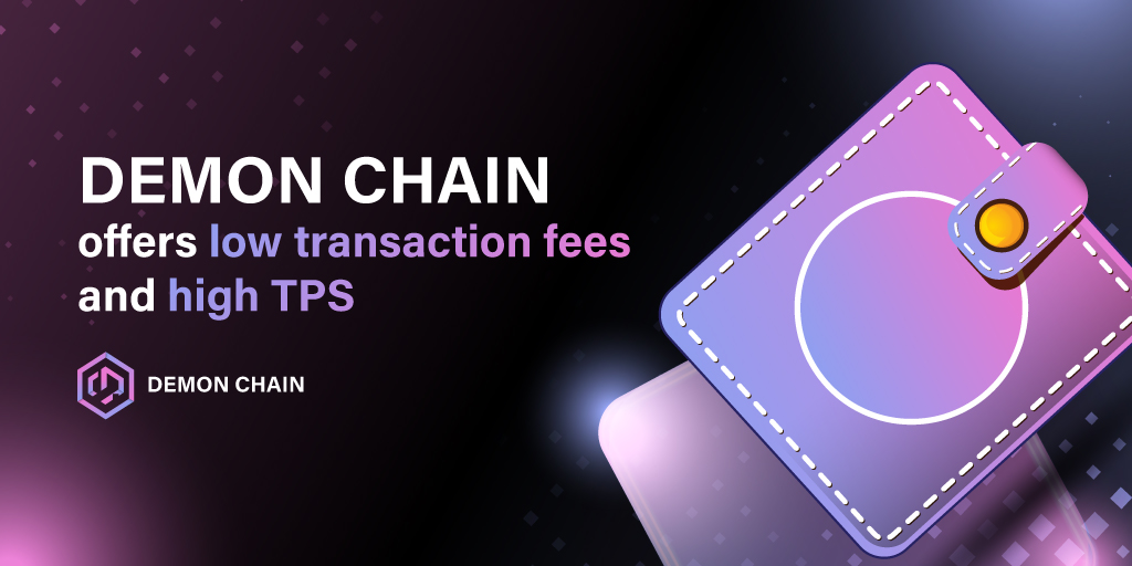 Demon_Chain's tweet photo. 🚀 DemonChain empowers users with affordable transactions. No more sky-high fees standing in the way of blockchain adoption. Experience a new era of cost-efficient transactions. 

#Blockchain #LowTransactionFees #DemonChain #web3 #DeFi #Cryptocurreny #NFTs #GameFi #SmartContracts https://t.co/Jv41XrVVVh