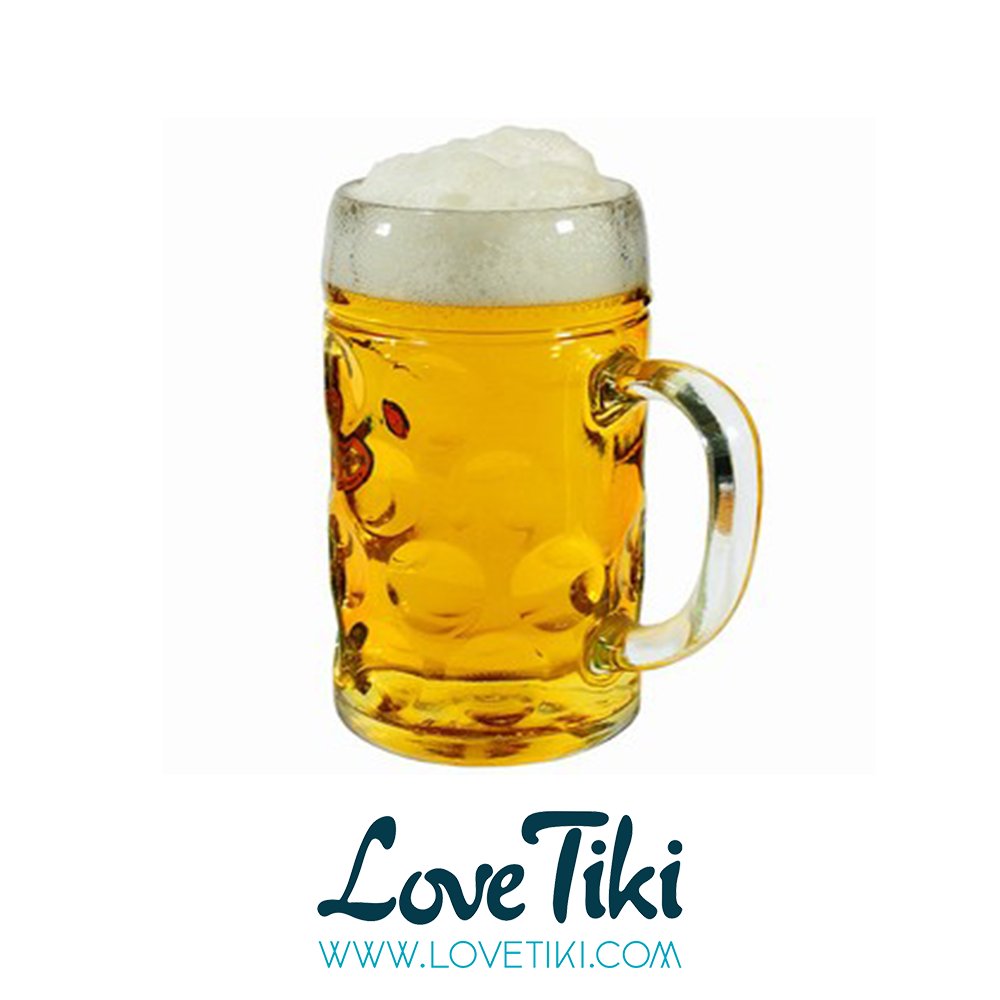 Why have one pint in your glass when you can have TWO!  🍺🍺
#nationalbeerday #beersteins #lovetiki
lovetiki.com/products/glass…